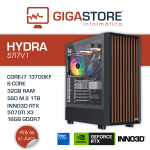 Desktop Gaming HYDRA-57i7V1 I7 13700KF 32GB RAM 1TB SSD W11